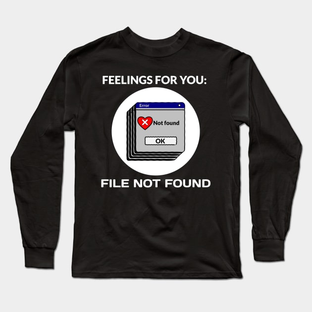 Feelings For You (Style B) Long Sleeve T-Shirt by M is for Max